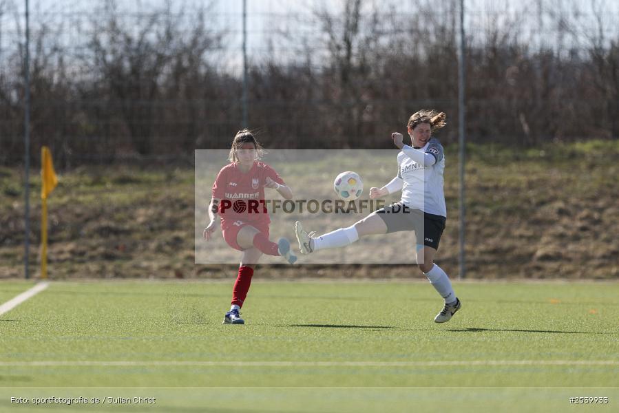 Kunstrasenplatz, Großrinderfeld, 01.03.2026, sport, Fussball, bfv-Verbandsliga Frauen, 14. Spieltag, SpG Diedesheim/Gundelsheim, FC Wertheim-Eichel - Bild-ID: 2539933