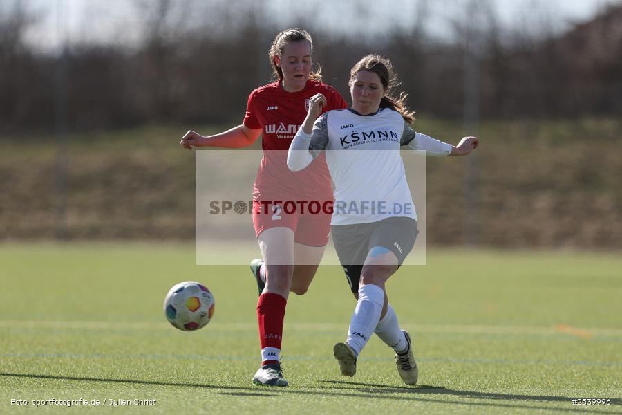 Kunstrasenplatz, Großrinderfeld, 01.03.2026, sport, Fussball, bfv-Verbandsliga Frauen, 14. Spieltag, SpG Diedesheim/Gundelsheim, FC Wertheim-Eichel - Bild-ID: 2539996