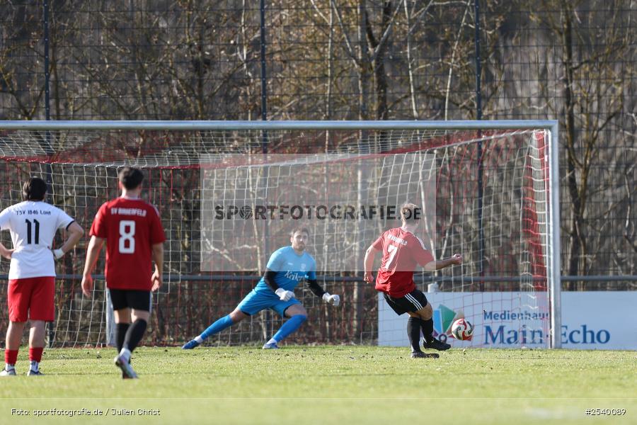 sport, TSV Lohr, Sportgelände, SV Birkenfeld, Fussball, Birkenfeld, Bezirksliga Unterfranken West, BFV, 19. Spieltag, 01.03.2026 - Bild-ID: 2540089