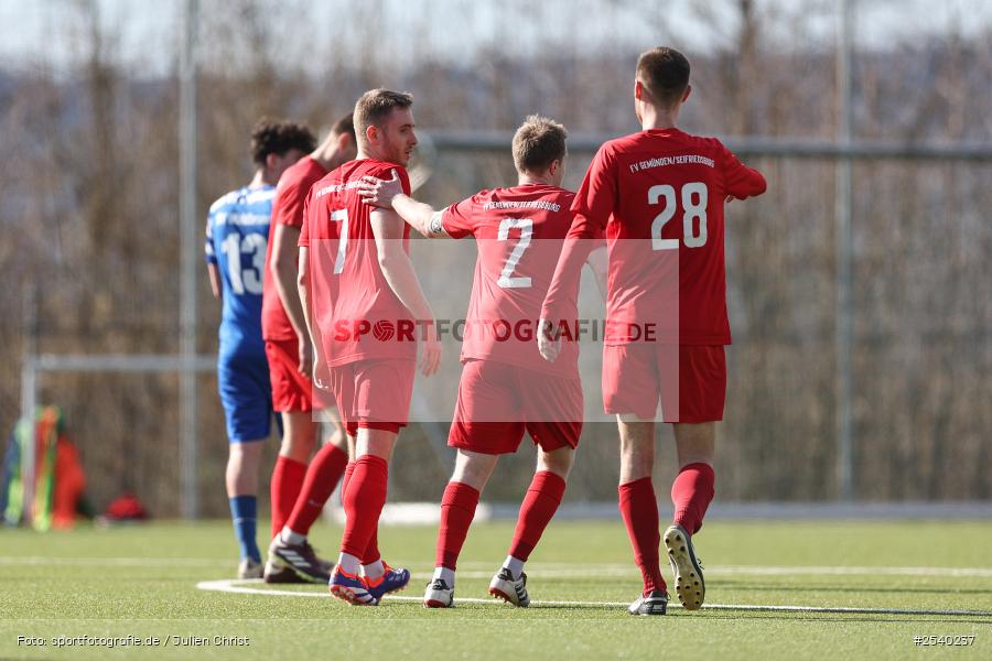 Soprtgelände, Thüngersheim, 01.03.2026, sport, Fussball, BFV, 19. Spieltag, Kreisliga Würzburg Gr. 2, FV Gemünden/Seifriedsburg, SV Waldbrunn - Bild-ID: 2540237