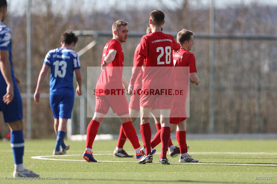 Soprtgelände, Thüngersheim, 01.03.2026, sport, Fussball, BFV, 19. Spieltag, Kreisliga Würzburg Gr. 2, FV Gemünden/Seifriedsburg, SV Waldbrunn - Bild-ID: 2540239