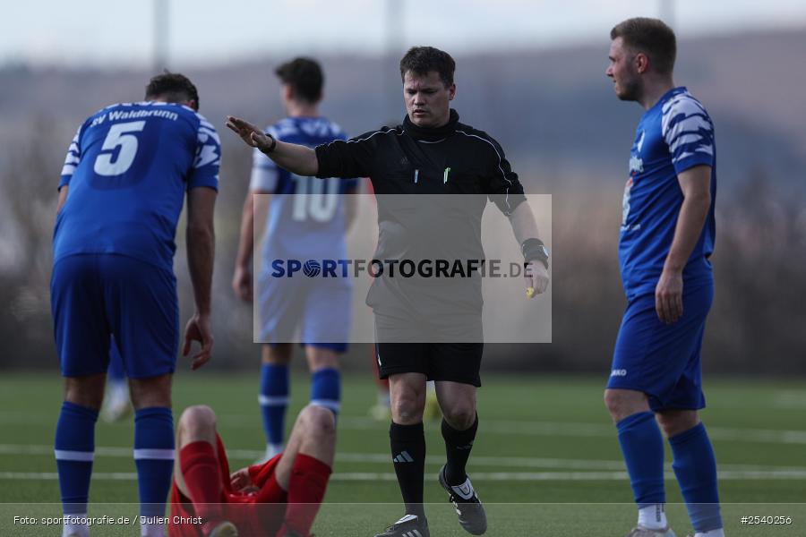 Soprtgelände, Thüngersheim, 01.03.2026, sport, Fussball, BFV, 19. Spieltag, Kreisliga Würzburg Gr. 2, FV Gemünden/Seifriedsburg, SV Waldbrunn - Bild-ID: 2540256