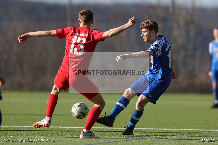 Soprtgelände, Thüngersheim, 01.03.2026, sport, Fussball, BFV, 19. Spieltag, Kreisliga Würzburg Gr. 2, FV Gemünden/Seifriedsburg, SV Waldbrunn - Bild-ID: 2540280