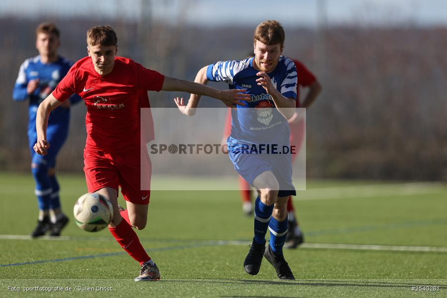 Soprtgelände, Thüngersheim, 01.03.2026, sport, Fussball, BFV, 19. Spieltag, Kreisliga Würzburg Gr. 2, FV Gemünden/Seifriedsburg, SV Waldbrunn - Bild-ID: 2540281