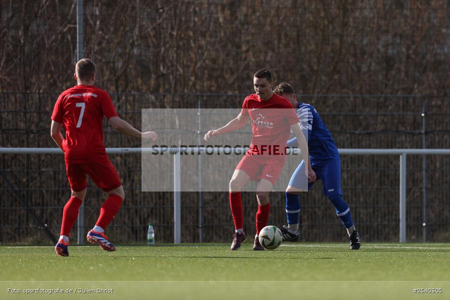 Soprtgelände, Thüngersheim, 01.03.2026, sport, Fussball, BFV, 19. Spieltag, Kreisliga Würzburg Gr. 2, FV Gemünden/Seifriedsburg, SV Waldbrunn - Bild-ID: 2540305