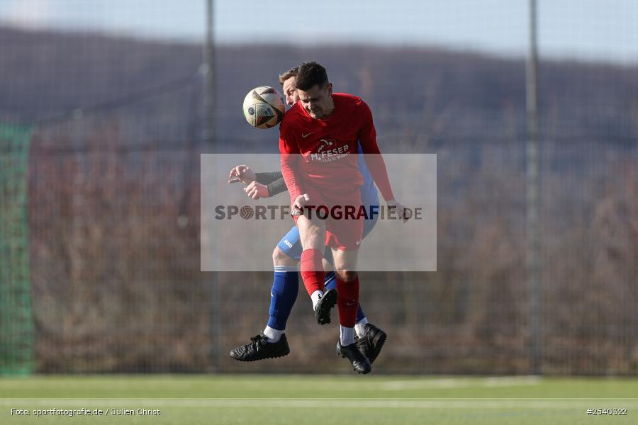 Soprtgelände, Thüngersheim, 01.03.2026, sport, Fussball, BFV, 19. Spieltag, Kreisliga Würzburg Gr. 2, FV Gemünden/Seifriedsburg, SV Waldbrunn - Bild-ID: 2540322