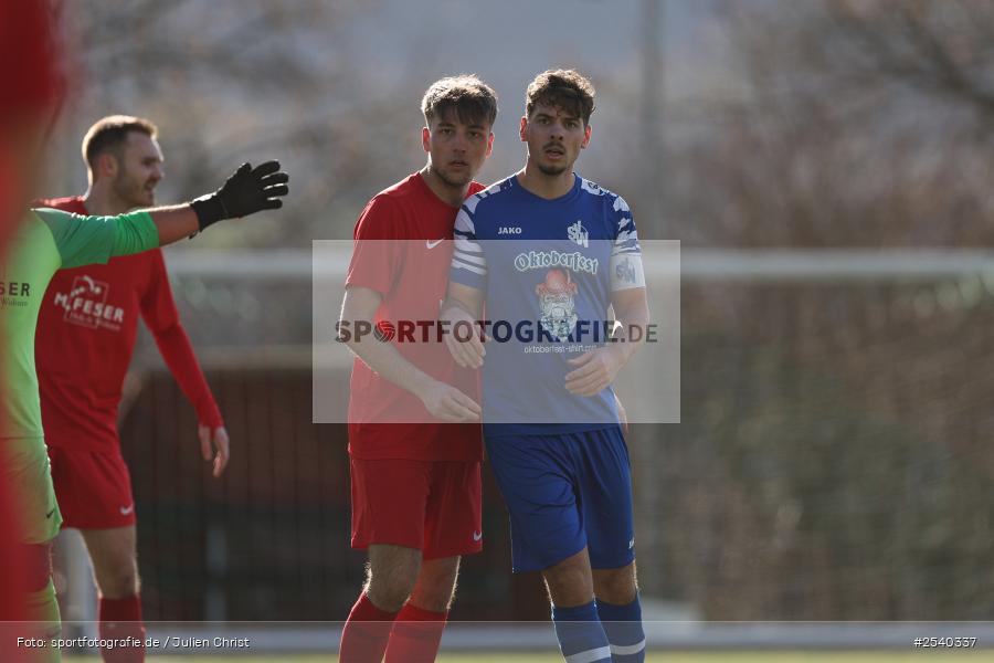 Soprtgelände, Thüngersheim, 01.03.2026, sport, Fussball, BFV, 19. Spieltag, Kreisliga Würzburg Gr. 2, FV Gemünden/Seifriedsburg, SV Waldbrunn - Bild-ID: 2540337