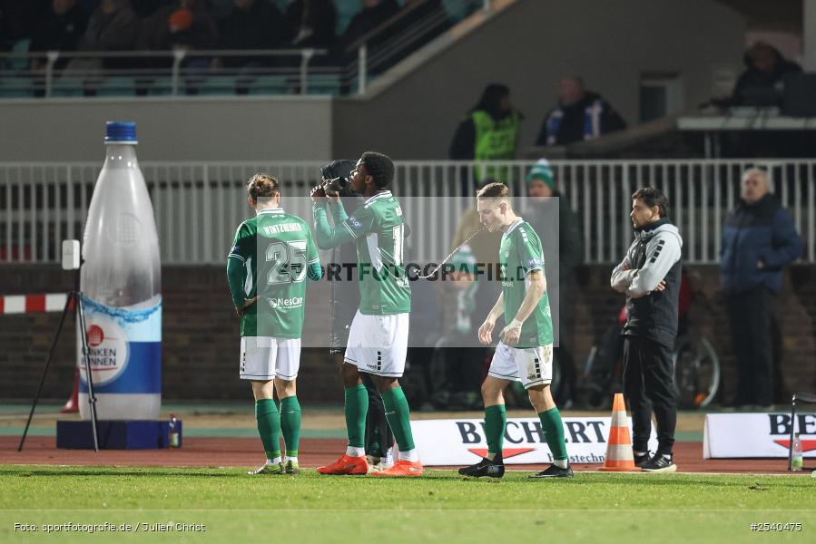 sport, Schweinfurt, Sachs-Stadion, Fussball, DFB, 3. Liga, 26. Spieltag, 1. FC Schweinfurt 1905, 1. FC Saarbrücken, 01.03.2026 - Bild-ID: 2540475