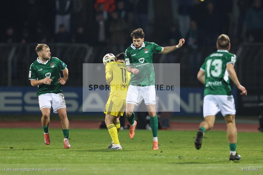 sport, Schweinfurt, Sachs-Stadion, Fussball, DFB, 3. Liga, 26. Spieltag, 1. FC Schweinfurt 1905, 1. FC Saarbrücken, 01.03.2026 - Bild-ID: 2540483