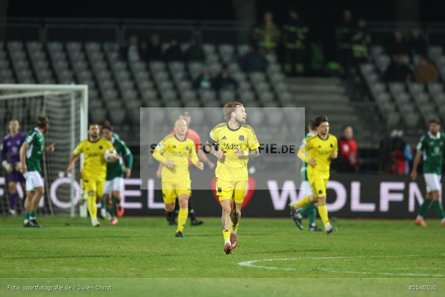 sport, Schweinfurt, Sachs-Stadion, Fussball, DFB, 3. Liga, 26. Spieltag, 1. FC Schweinfurt 1905, 1. FC Saarbrücken, 01.03.2026 - Bild-ID: 2540535