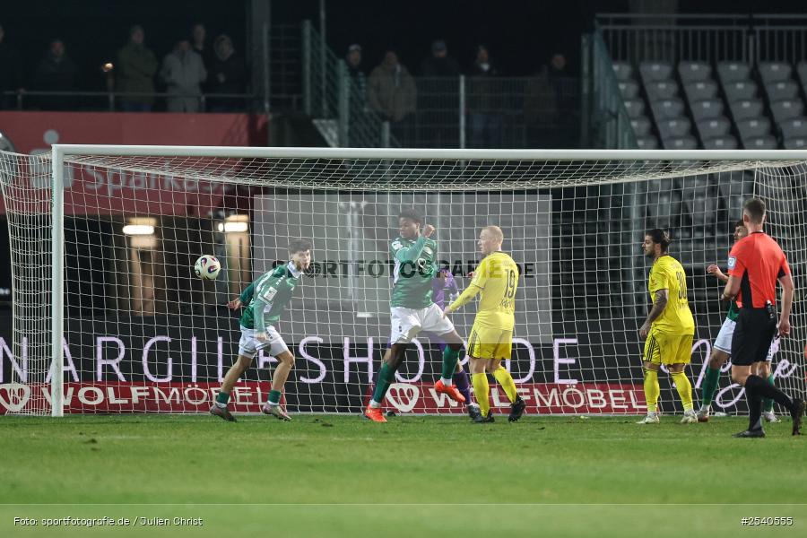 sport, Schweinfurt, Sachs-Stadion, Fussball, DFB, 3. Liga, 26. Spieltag, 1. FC Schweinfurt 1905, 1. FC Saarbrücken, 01.03.2026 - Bild-ID: 2540555