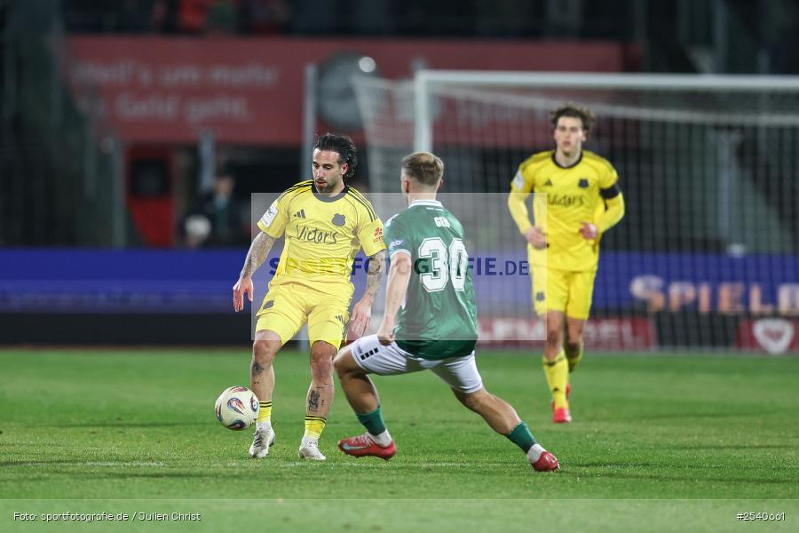 sport, Schweinfurt, Sachs-Stadion, Fussball, DFB, 3. Liga, 26. Spieltag, 1. FC Schweinfurt 1905, 1. FC Saarbrücken, 01.03.2026 - Bild-ID: 2540661