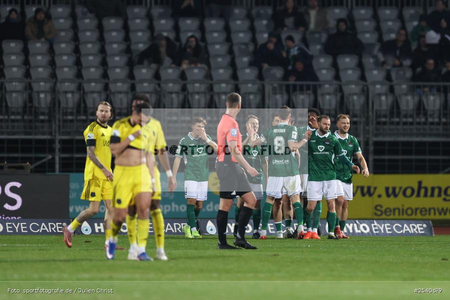 sport, Schweinfurt, Sachs-Stadion, Fussball, DFB, 3. Liga, 26. Spieltag, 1. FC Schweinfurt 1905, 1. FC Saarbrücken, 01.03.2026 - Bild-ID: 2540679