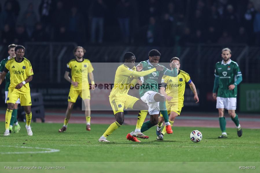 sport, Schweinfurt, Sachs-Stadion, Fussball, DFB, 3. Liga, 26. Spieltag, 1. FC Schweinfurt 1905, 1. FC Saarbrücken, 01.03.2026 - Bild-ID: 2540735