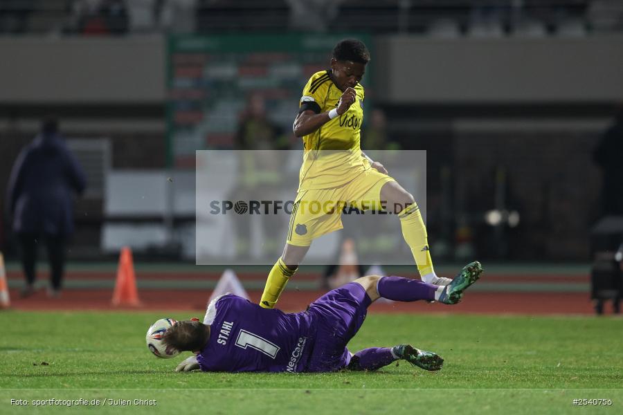 sport, Schweinfurt, Sachs-Stadion, Fussball, DFB, 3. Liga, 26. Spieltag, 1. FC Schweinfurt 1905, 1. FC Saarbrücken, 01.03.2026 - Bild-ID: 2540756
