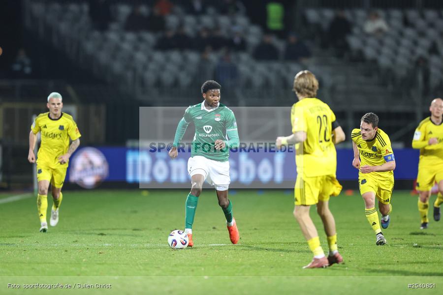 sport, Schweinfurt, Sachs-Stadion, Fussball, DFB, 3. Liga, 26. Spieltag, 1. FC Schweinfurt 1905, 1. FC Saarbrücken, 01.03.2026 - Bild-ID: 2540851