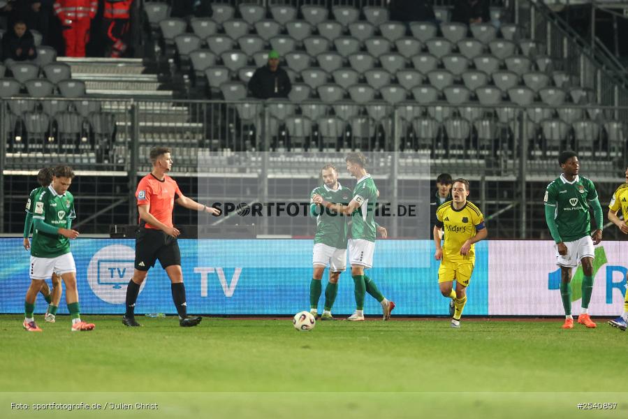 sport, Schweinfurt, Sachs-Stadion, Fussball, DFB, 3. Liga, 26. Spieltag, 1. FC Schweinfurt 1905, 1. FC Saarbrücken, 01.03.2026 - Bild-ID: 2540857