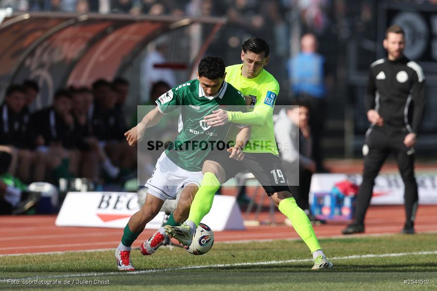 Sachs-Stadion, Schweinfurt, 07.03.2026, sport, Fussball, DFB, 28. Spieltag, 3. Liga, SSV Ulm 1846, 1. FC Schweinfurt 1905 - Bild-ID: 2541512