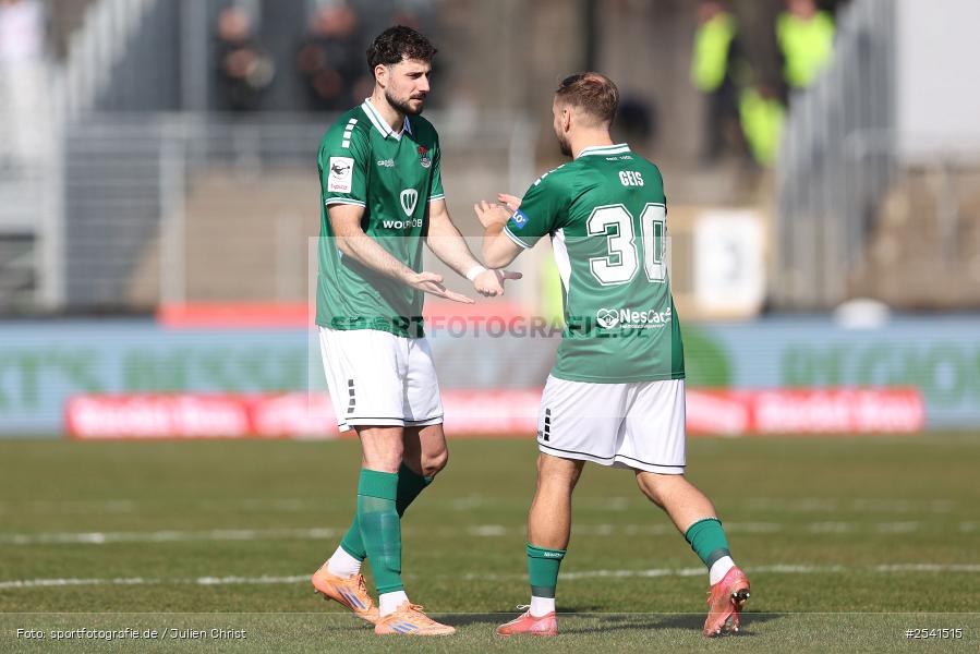 Sachs-Stadion, Schweinfurt, 07.03.2026, sport, Fussball, DFB, 28. Spieltag, 3. Liga, SSV Ulm 1846, 1. FC Schweinfurt 1905 - Bild-ID: 2541515