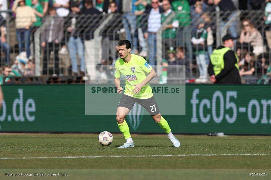 Sachs-Stadion, Schweinfurt, 07.03.2026, sport, Fussball, DFB, 28. Spieltag, 3. Liga, SSV Ulm 1846, 1. FC Schweinfurt 1905 - Bild-ID: 2541525