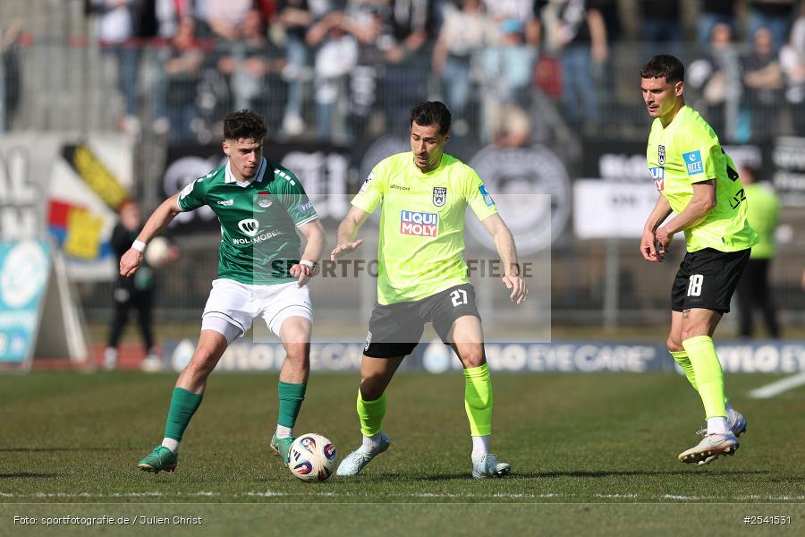Sachs-Stadion, Schweinfurt, 07.03.2026, sport, Fussball, DFB, 28. Spieltag, 3. Liga, SSV Ulm 1846, 1. FC Schweinfurt 1905 - Bild-ID: 2541531