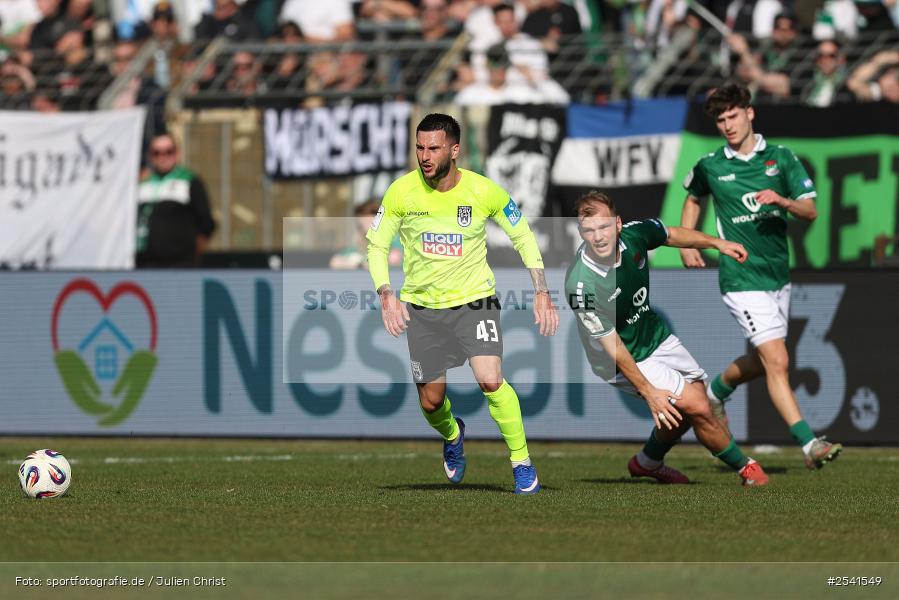 Sachs-Stadion, Schweinfurt, 07.03.2026, sport, Fussball, DFB, 28. Spieltag, 3. Liga, SSV Ulm 1846, 1. FC Schweinfurt 1905 - Bild-ID: 2541549