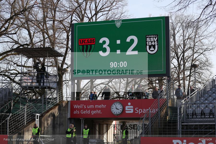 Sachs-Stadion, Schweinfurt, 07.03.2026, sport, Fussball, DFB, 28. Spieltag, 3. Liga, SSV Ulm 1846, 1. FC Schweinfurt 1905 - Bild-ID: 2541609