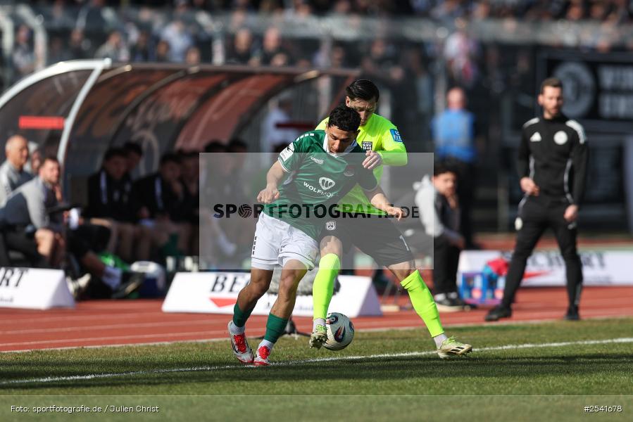 sport, Schweinfurt, Sachs-Stadion, SSV Ulm 1846, Fussball, DFB, 3. Liga, 28. Spieltag, 1. FC Schweinfurt 1905, 07.03.2026 - Bild-ID: 2541678