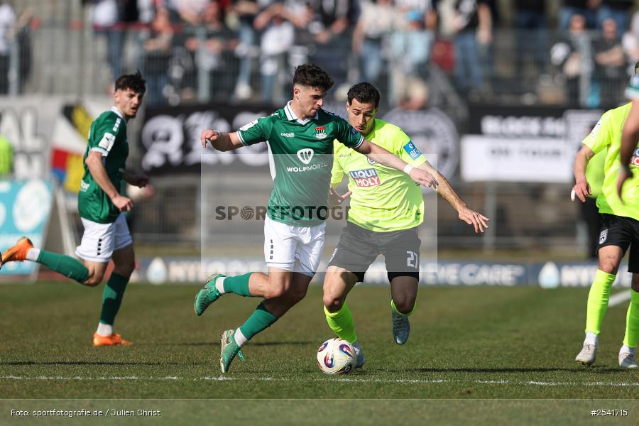 sport, Schweinfurt, Sachs-Stadion, SSV Ulm 1846, Fussball, DFB, 3. Liga, 28. Spieltag, 1. FC Schweinfurt 1905, 07.03.2026 - Bild-ID: 2541715