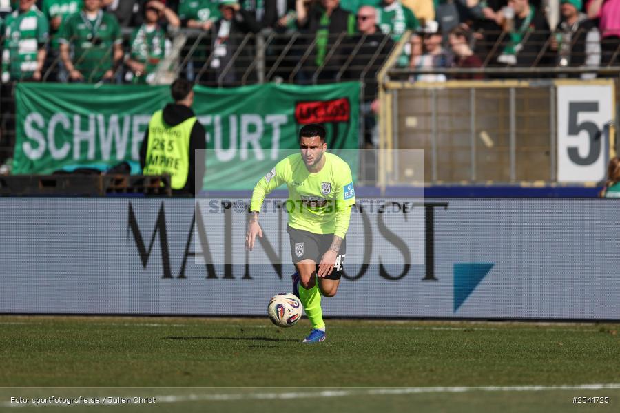 sport, Schweinfurt, Sachs-Stadion, SSV Ulm 1846, Fussball, DFB, 3. Liga, 28. Spieltag, 1. FC Schweinfurt 1905, 07.03.2026 - Bild-ID: 2541725