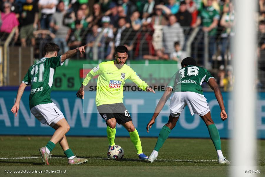 sport, Schweinfurt, Sachs-Stadion, SSV Ulm 1846, Fussball, DFB, 3. Liga, 28. Spieltag, 1. FC Schweinfurt 1905, 07.03.2026 - Bild-ID: 2541746