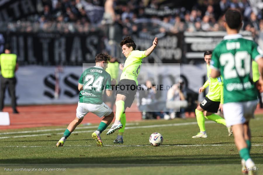 sport, Schweinfurt, Sachs-Stadion, SSV Ulm 1846, Fussball, DFB, 3. Liga, 28. Spieltag, 1. FC Schweinfurt 1905, 07.03.2026 - Bild-ID: 2541747