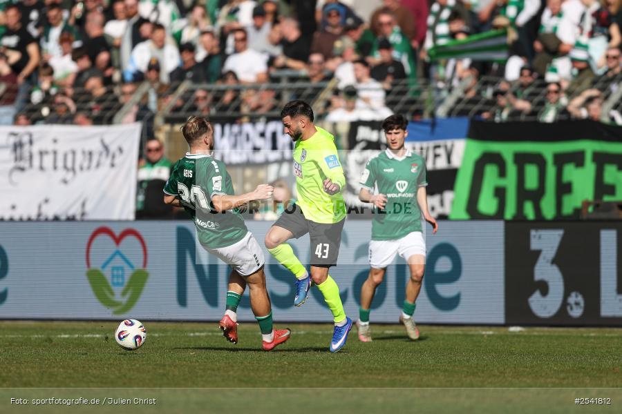 sport, Schweinfurt, Sachs-Stadion, SSV Ulm 1846, Fussball, DFB, 3. Liga, 28. Spieltag, 1. FC Schweinfurt 1905, 07.03.2026 - Bild-ID: 2541812
