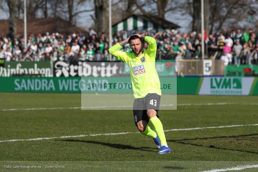sport, Schweinfurt, Sachs-Stadion, SSV Ulm 1846, Fussball, DFB, 3. Liga, 28. Spieltag, 1. FC Schweinfurt 1905, 07.03.2026 - Bild-ID: 2542039