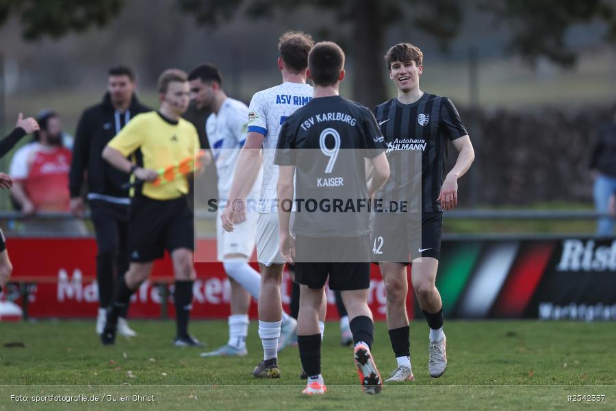 sport, TSV Karlburg, Landesliga Nordwest, Karlburg, Fussball, Fundamentum Sportpark, BFV, ASV Rimpar, 24. Spieltag, 07.03.2026 - Bild-ID: 2542337