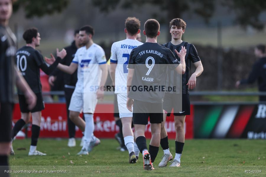 sport, TSV Karlburg, Landesliga Nordwest, Karlburg, Fussball, Fundamentum Sportpark, BFV, ASV Rimpar, 24. Spieltag, 07.03.2026 - Bild-ID: 2542339