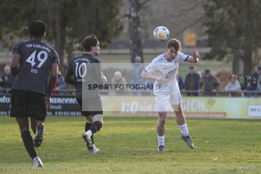 sport, TSV Karlburg, Landesliga Nordwest, Karlburg, Fussball, Fundamentum Sportpark, BFV, ASV Rimpar, 24. Spieltag, 07.03.2026 - Bild-ID: 2542345