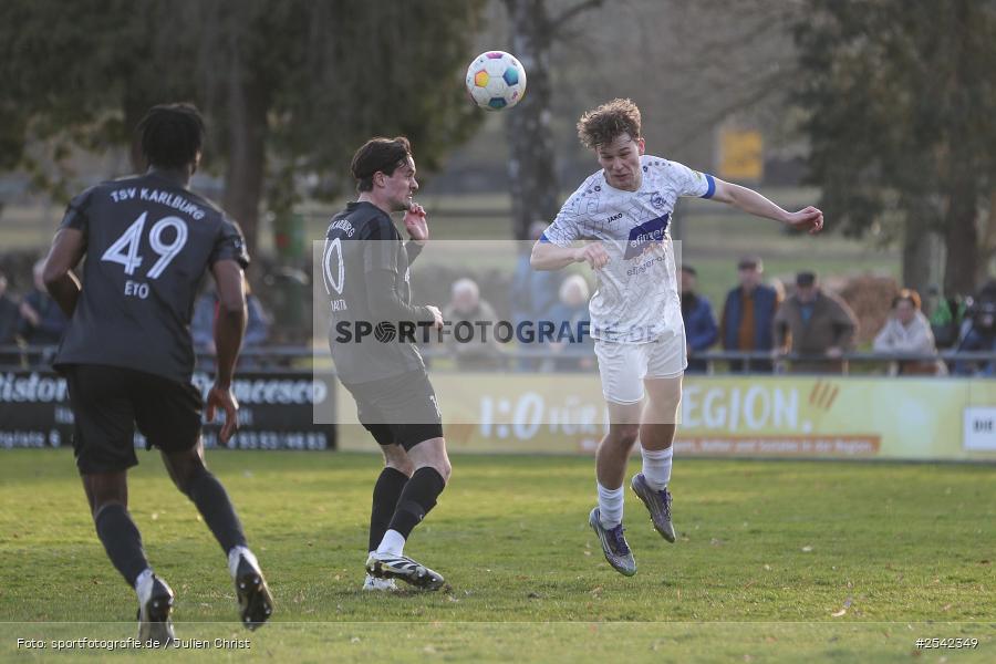 sport, TSV Karlburg, Landesliga Nordwest, Karlburg, Fussball, Fundamentum Sportpark, BFV, ASV Rimpar, 24. Spieltag, 07.03.2026 - Bild-ID: 2542349