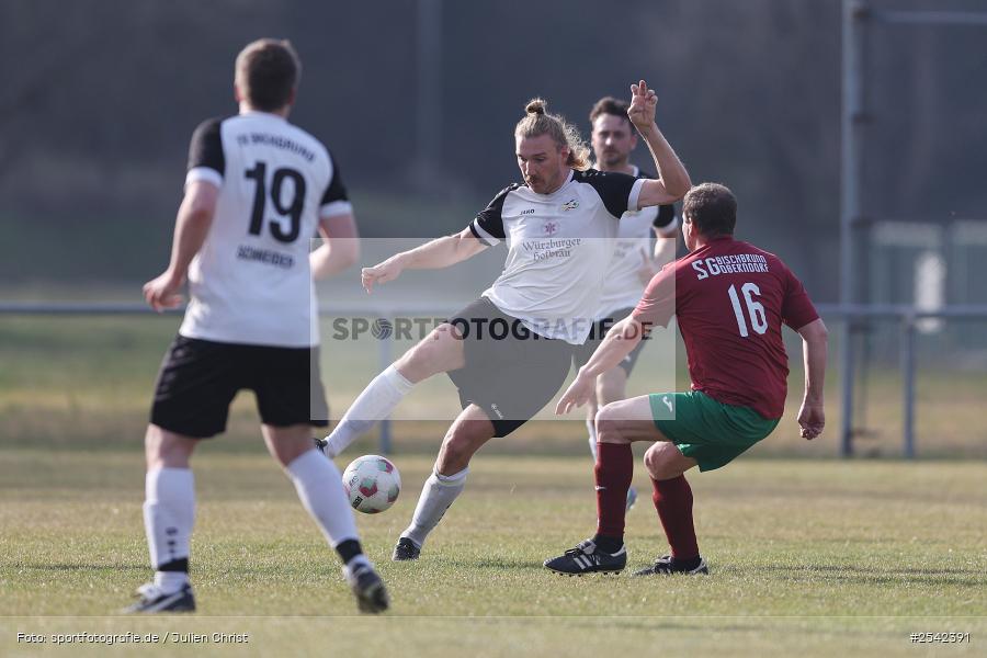 Sportgelände, Bühler-Münster, 08.03.2026, sport, Fussball, BFV, Kreisklasse Würzburg Gr. 3, 20. Spieltag, (SG 1) SV Bischbrunn/Oberndorf, FV Bachgrund - Bild-ID: 2542391