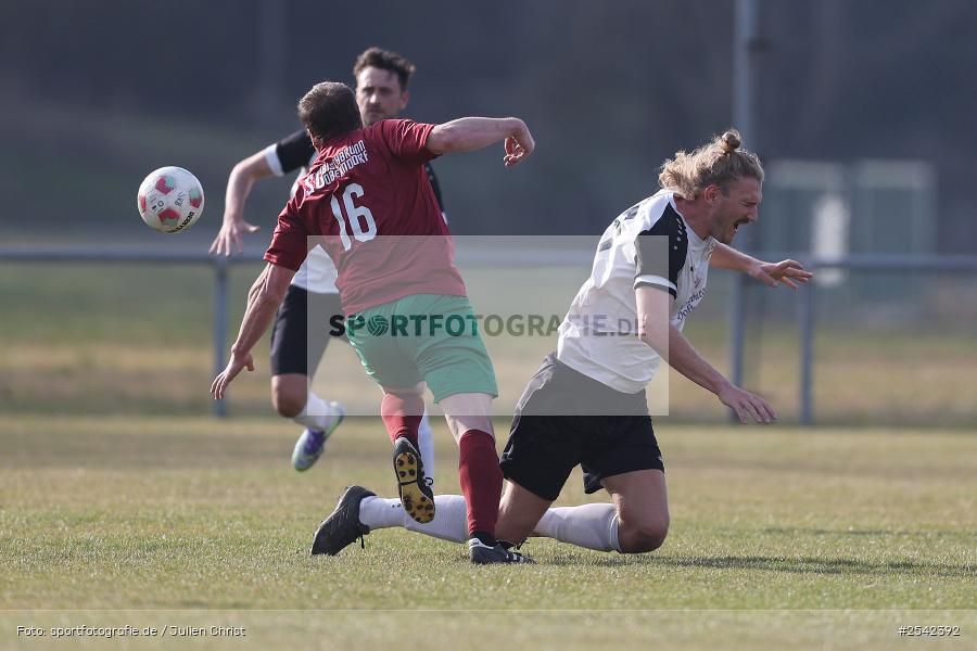 Sportgelände, Bühler-Münster, 08.03.2026, sport, Fussball, BFV, Kreisklasse Würzburg Gr. 3, 20. Spieltag, (SG 1) SV Bischbrunn/Oberndorf, FV Bachgrund - Bild-ID: 2542392