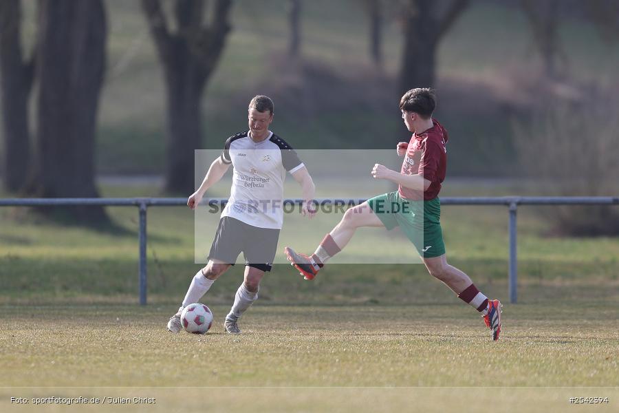 Sportgelände, Bühler-Münster, 08.03.2026, sport, Fussball, BFV, Kreisklasse Würzburg Gr. 3, 20. Spieltag, (SG 1) SV Bischbrunn/Oberndorf, FV Bachgrund - Bild-ID: 2542394