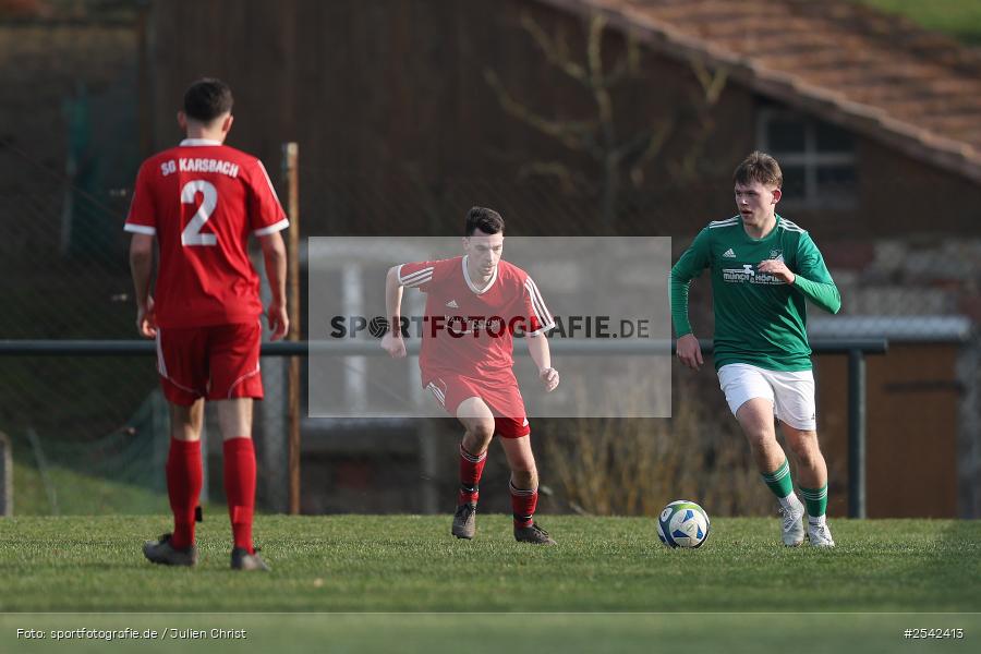 Sportgelände, Karsbach, 08.03.2026, sport, Fussball, BFV, Kreisklasse Würzburg Gr. 3, 20. Spieltag, FC Gössenheim, (SG 1) FC Karsbach - Bild-ID: 2542413
