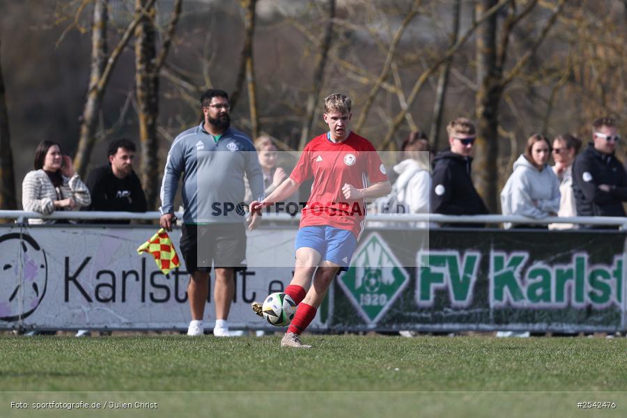 sport, Sportgelände, Karlstadt, Fussball, FV Karlstadt II, FV Bergrothenfels/Hafenlohr, BFV, A-Klasse Würzburg Gr. 4, 16. Spieltag, 08.03.2026 - Bild-ID: 2542476