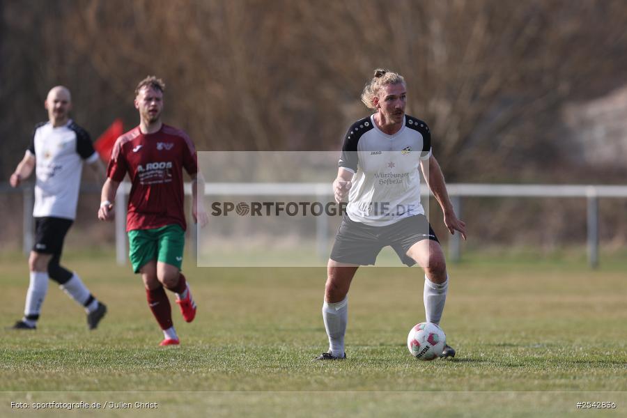 sport, Sportgelände, Kreisklasse Würzburg Gr. 3, Fussball, FV Bachgrund, Bühler-Münster, BFV, 20. Spieltag, 08.03.2026, (SG 1) SV Bischbrunn/Oberndorf - Bild-ID: 2542836