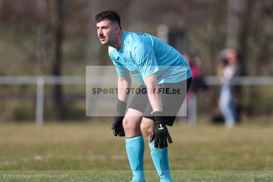 sport, Sportgelände, Kreisklasse Würzburg Gr. 3, Fussball, FV Bachgrund, Bühler-Münster, BFV, 20. Spieltag, 08.03.2026, (SG 1) SV Bischbrunn/Oberndorf - Bild-ID: 2542837