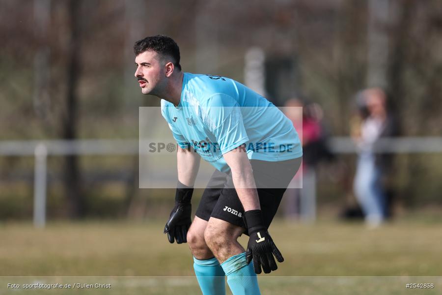 sport, Sportgelände, Kreisklasse Würzburg Gr. 3, Fussball, FV Bachgrund, Bühler-Münster, BFV, 20. Spieltag, 08.03.2026, (SG 1) SV Bischbrunn/Oberndorf - Bild-ID: 2542838