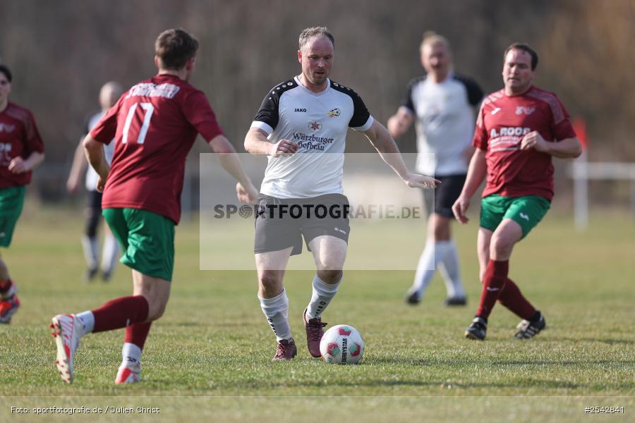 sport, Sportgelände, Kreisklasse Würzburg Gr. 3, Fussball, FV Bachgrund, Bühler-Münster, BFV, 20. Spieltag, 08.03.2026, (SG 1) SV Bischbrunn/Oberndorf - Bild-ID: 2542841