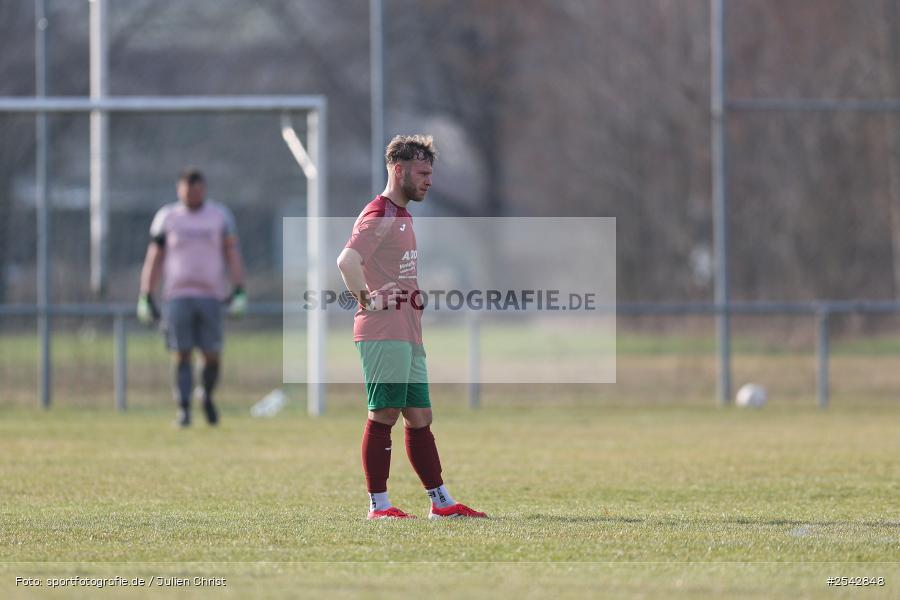 sport, Sportgelände, Kreisklasse Würzburg Gr. 3, Fussball, FV Bachgrund, Bühler-Münster, BFV, 20. Spieltag, 08.03.2026, (SG 1) SV Bischbrunn/Oberndorf - Bild-ID: 2542848