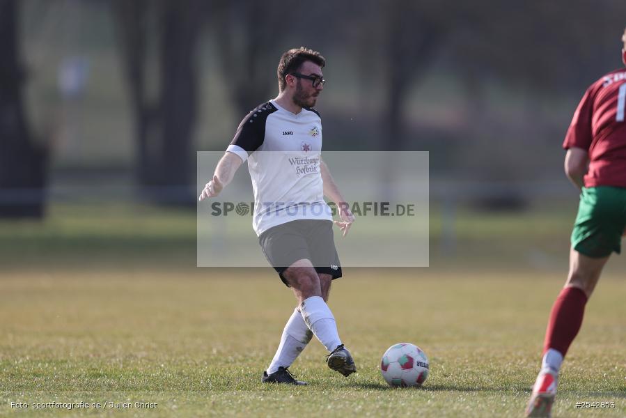 sport, Sportgelände, Kreisklasse Würzburg Gr. 3, Fussball, FV Bachgrund, Bühler-Münster, BFV, 20. Spieltag, 08.03.2026, (SG 1) SV Bischbrunn/Oberndorf - Bild-ID: 2542853