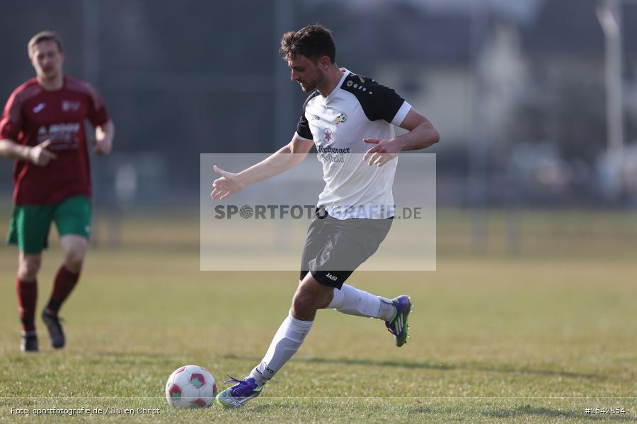 sport, Sportgelände, Kreisklasse Würzburg Gr. 3, Fussball, FV Bachgrund, Bühler-Münster, BFV, 20. Spieltag, 08.03.2026, (SG 1) SV Bischbrunn/Oberndorf - Bild-ID: 2542854